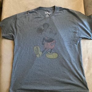 Vintage faded Mickey Mouse tee